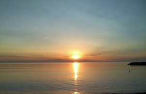 Discover Presque Isle this weekend Sunset at Presque Isle State Park