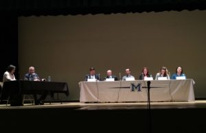Mental health of school children addressed in community forum Panel photo