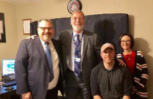 Schember visits on first full show Joe Schember