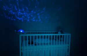 Learning to guard against Sudden Infant Death Syndrome baby in crib