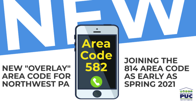 582 new area code