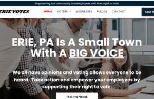 Local businesses push for residents to vote ErieVotes