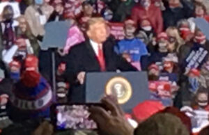 TalkErie Live From President Trump’s Visit to Erie Trump in Erie