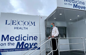 LECOM Health Unveils Plan For Community COVID-19 Vaccine Distribution LECOM Mobile Unit