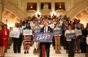 ‘Who Will Care?’: Long-Term Care Workers Raise Their Voices, Share Industry Fears With Lawmakers At Rally