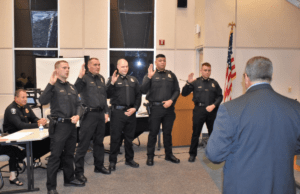 Millcreek Township Hires Five New Police Officers