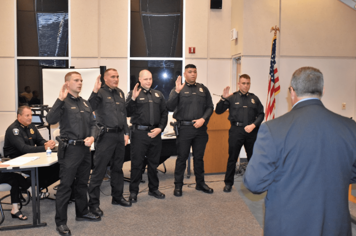 Millcreek Township Hires Five New Police Officers