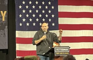 John Fetterman returns to Erie Fetterman