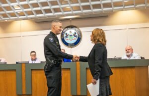 Millcreek Township swears in new Chief of Police Mook
