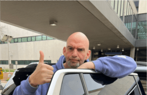 Sen. Fetterman release from Walter Reed, back in Braddock Fetterman