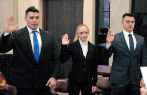 Three new officers sworn in to Erie Police Department EPD