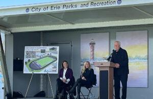 EPS breaks ground for new Biletnikoff field Biletnikoff