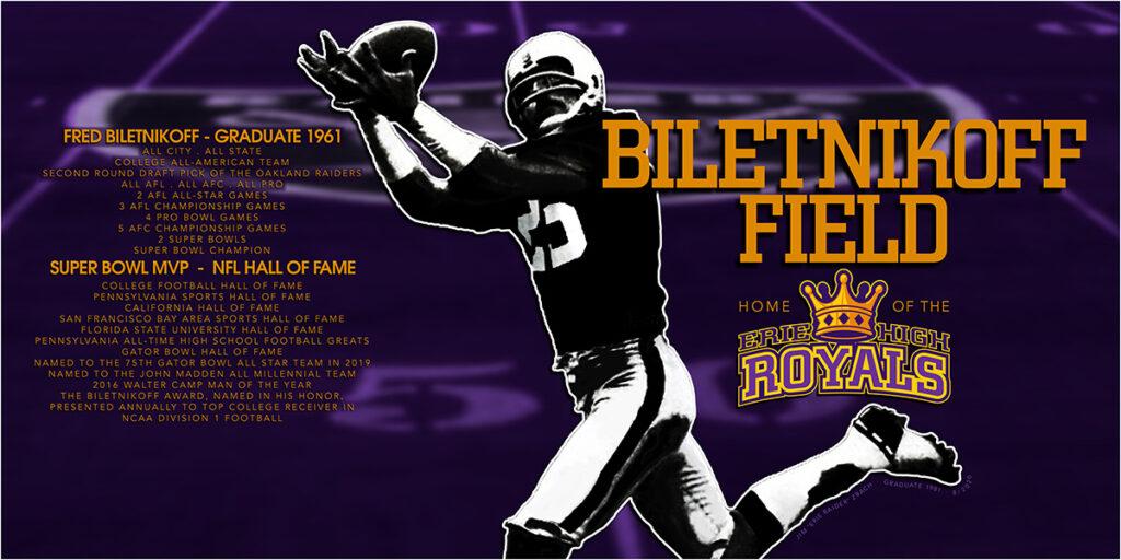 Biletnikoff Field billboard