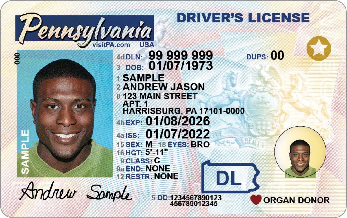 Shapiro Administration Streamlines Real ID Process Expanding   REAL ID Compliant Non Commercial Drivers License2540 