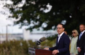 In Erie, Governor Shapiro and Secretary Carroll Celebrate Start of Bayfront Parkway Improvement Project with Business, Labor, and Local Leaders Shapiro in Erie