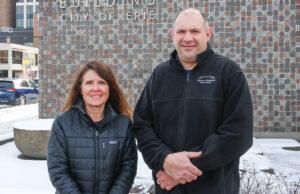 City of Erie promotes Jason Sayers to Director of Public Works, LeAnn Parmenter to Assistant Director, Public Works