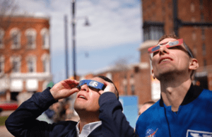 Governor Josh Shapiro and First Lady Lori Shapiro Attend Erie’s Total Solar Eclipse Viewing, Emphasize Importance of Tourism to Pennsylvania’s Economy Shapiro & woody