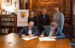 Gannon signs Transfer Agreement with Erie County Community College Gannon & ECCC