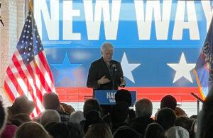 Pres. Clinton stumps for Harris/Walz in Erie Clinton