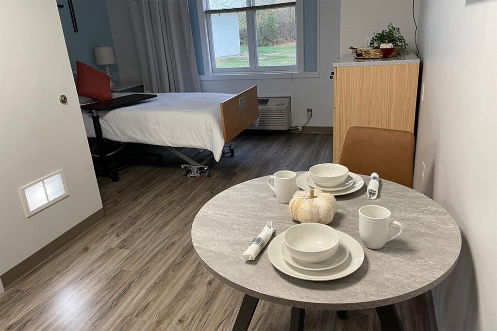 Hospice room