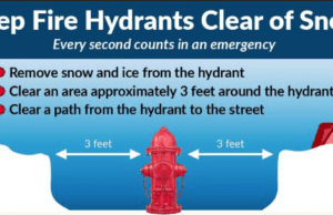 Erie Water Works encourages the public to help keep fire hydrants clear of snow keep fire hydrants clear of snow