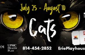 CATS! Tickets on sale now for this musical spectacular at the Erie Playhouse Erie Playhouse CATS