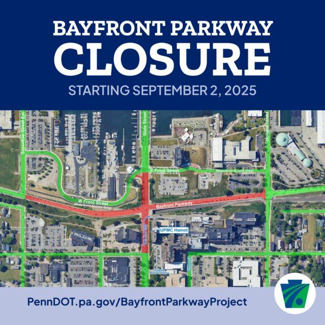 Bayfront Parkway Closure
