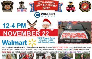 Toys for Tots Stuff the Cruiser event
