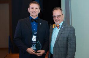 Dr. Roger Wolbert honored with PASSHE Keepers of the Flame Award Wolbert