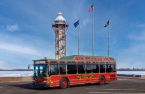 EMTA hosts ribbon cutting for new vehicles EMTA Trolley