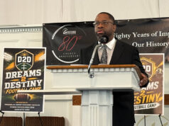 Free Erie youth camp to serve 150 students through football, literacy, and leadership Cook