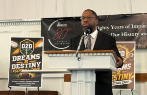 Free Erie youth camp to serve 150 students through football, literacy, and leadership Cook