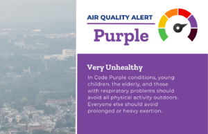 DEP declares statewide Code Purple Air Quality Alert for Friday, July 17