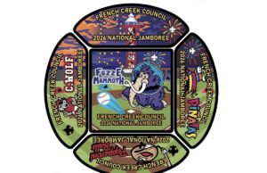 Erie SeaWolves support local Scouts going to National Jamboree patch